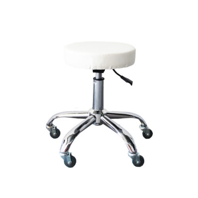 kursi kerja putih bundar  large2